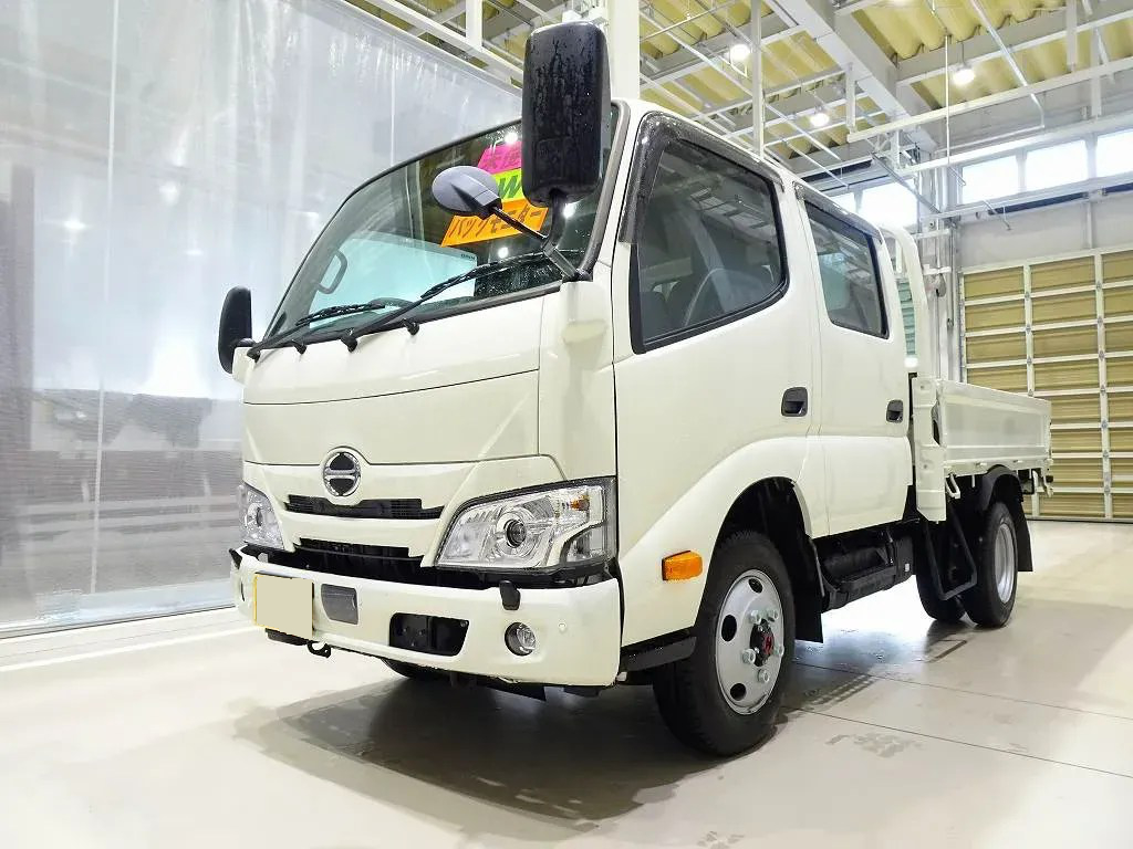 日野 デュトロ 小型 平ボディ 床鉄板 TKG-XZU645M の中古トラック【車両No.149283】