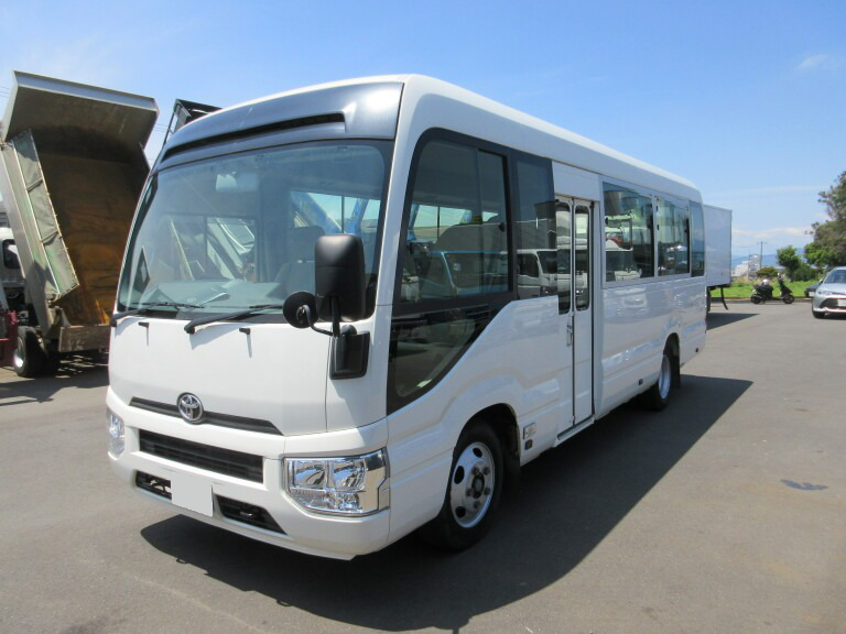 トヨタ コースター 小型 バス マイクロバス SKG-XZB70 の中古トラック【車両No.178036】