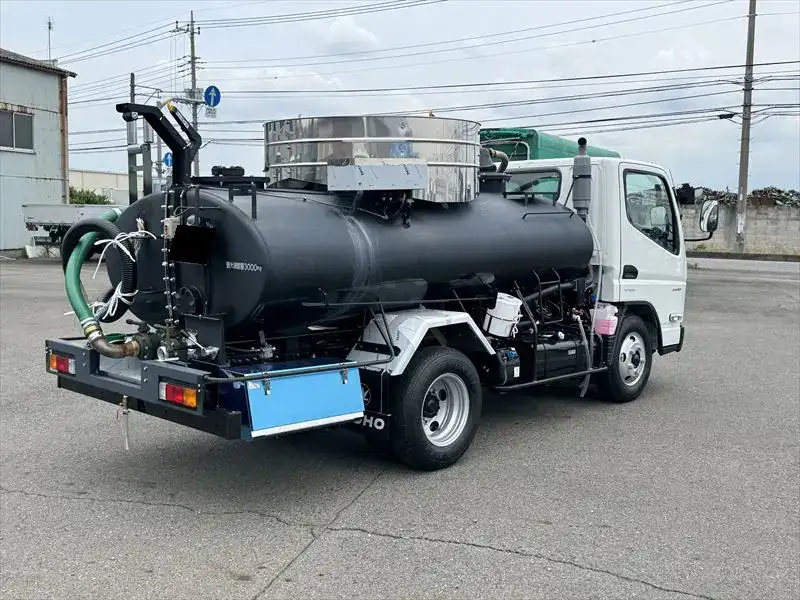 三菱 キャンター 小型 タンク車 バキューム 2RG-FEAV0の中古トラック画像3