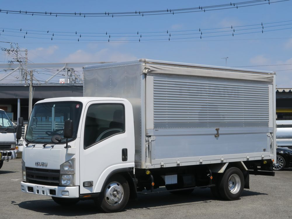 いすゞ エルフ 小型 ウイング 幌ウイング パワーゲート の中古トラック【車両No.166935】