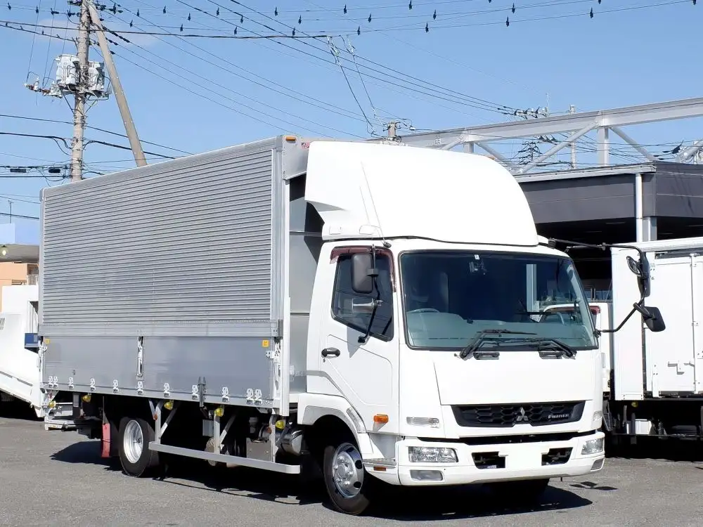 三菱 ファイター 中型/増トン ウイング パワーゲート TKG-FK71Fの中古トラック画像3