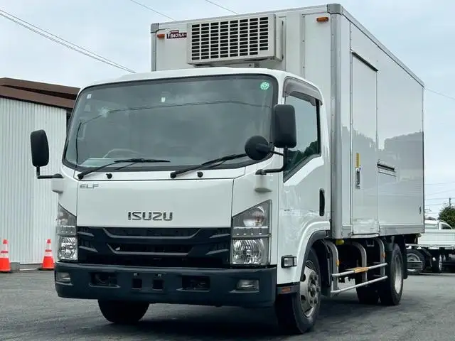 いすゞ エルフ 小型 冷凍冷蔵 中温 2室の中古トラック画像1