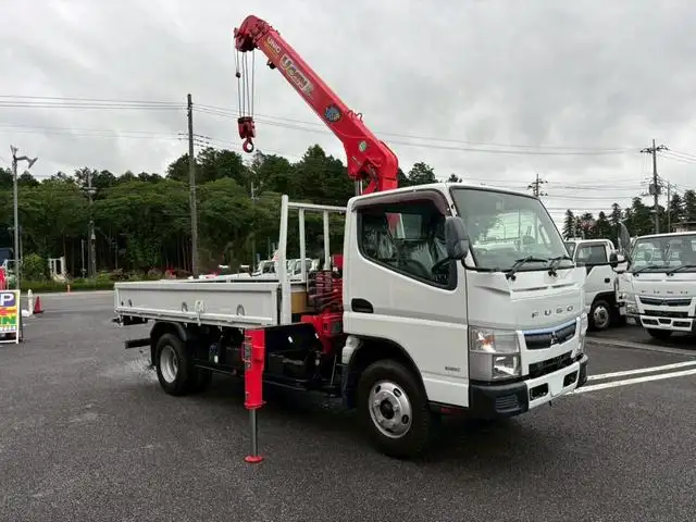三菱 キャンター 小型 クレーン付 4段 ラジコンの中古トラック画像3