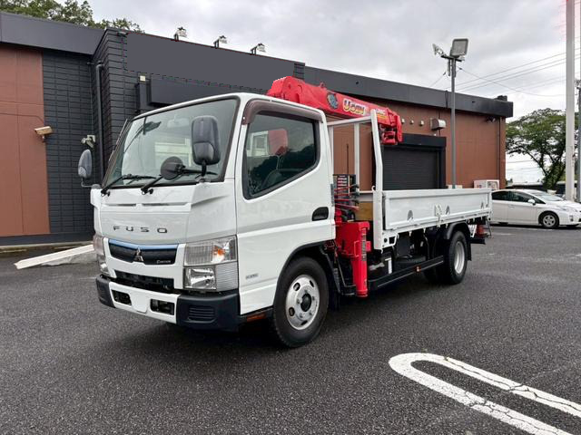 三菱 キャンター 小型 クレーン付