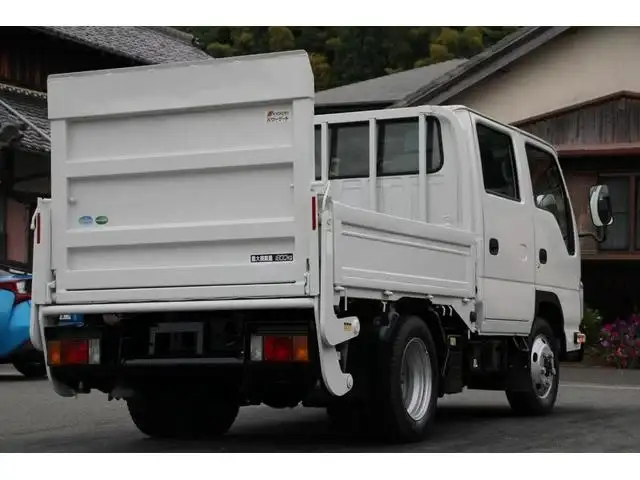 いすゞ エルフ 小型 平ボディ Wキャブ パワーゲートの中古トラック画像2