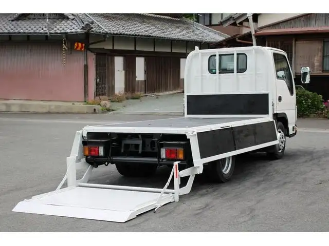 いすゞ エルフ 小型 平ボディ パワーゲート の中古トラック画像4