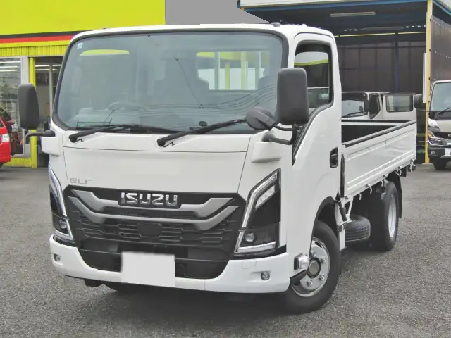 いすゞ エルフ 小型 平ボディ 2RG-NJR88AF R6の中古トラック画像1
