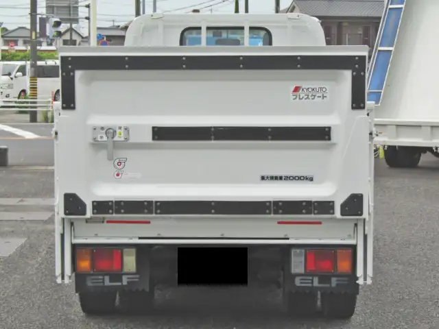 いすゞ エルフ 小型 平ボディ パワーゲート 床鉄板の中古トラック画像4