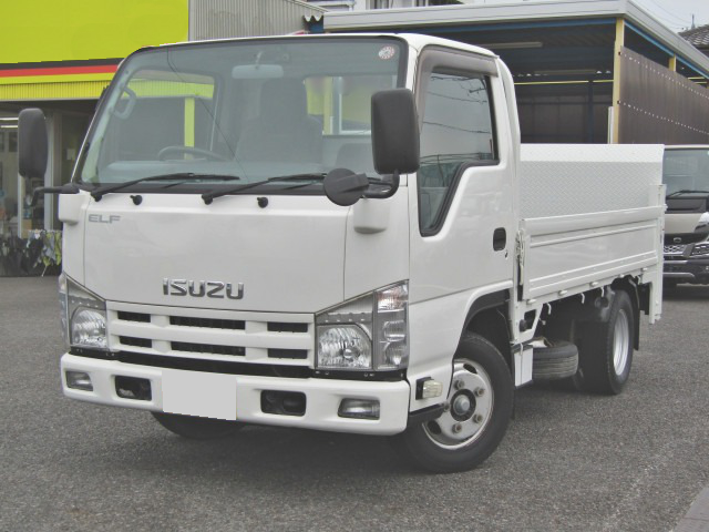 いすゞ エルフ 小型 平ボディ 10尺 TKG-NJR85A