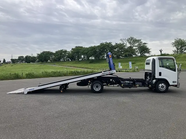 いすゞ エルフ 小型 車両重機運搬 ラジコン ウインチの中古トラック画像6
