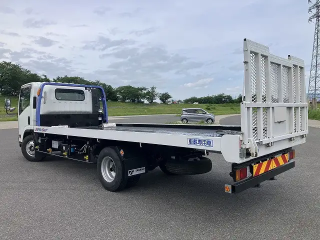 いすゞ エルフ 小型 車両重機運搬 ラジコン ウインチの中古トラック画像5