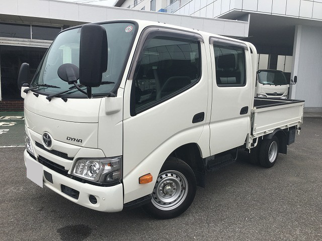 トヨタ ダイナ 小型 平ボディ Wキャブ パワーゲート の中古トラック【車両No.176997】