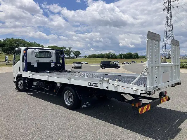 いすゞ エルフ 小型 車両重機運搬 ラジコン ウインチの中古トラック画像4