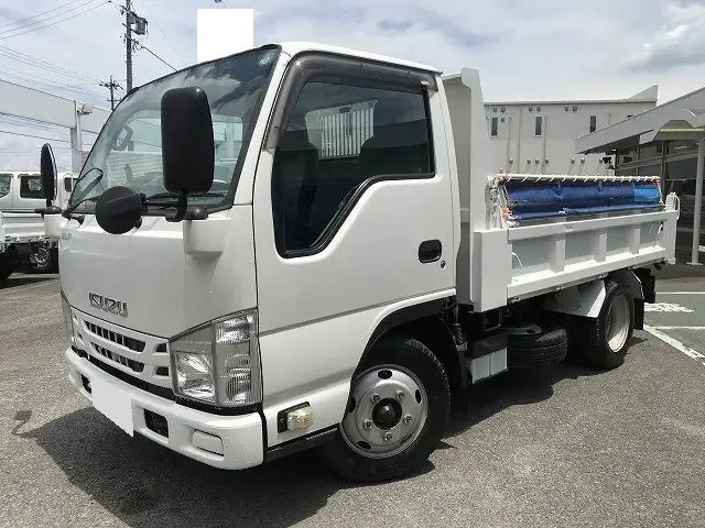 いすゞ エルフ 小型 ダンプ 強化 コボレーンの中古トラック画像1