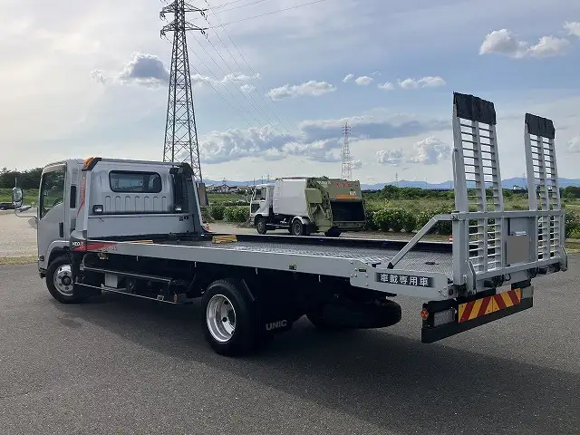 いすゞ エルフ 小型 車両重機運搬 ラジコン ウインチの中古トラック画像5