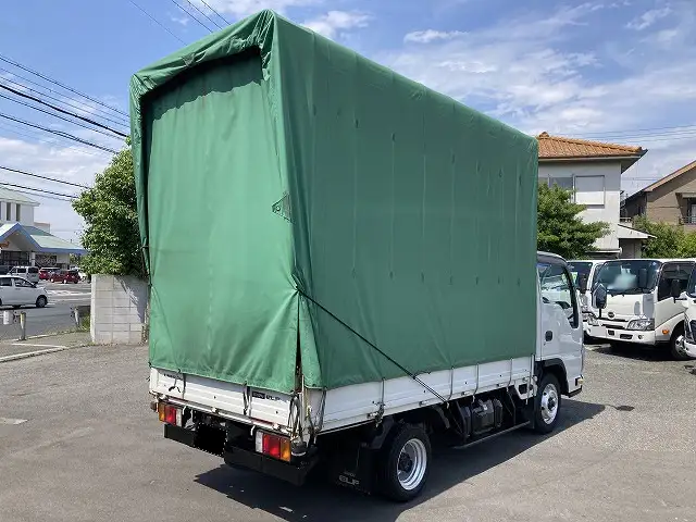 いすゞ エルフ 小型 平ボディ 幌 TRG-NHR85Aの中古トラック画像4