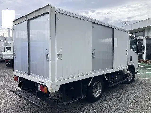 いすゞ エルフ 小型 アルミバン ボトルカー サイドドアの中古トラック画像2