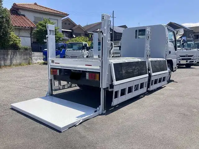 いすゞ エルフ 小型 平ボディ パワーゲート 床鉄板の中古トラック画像7