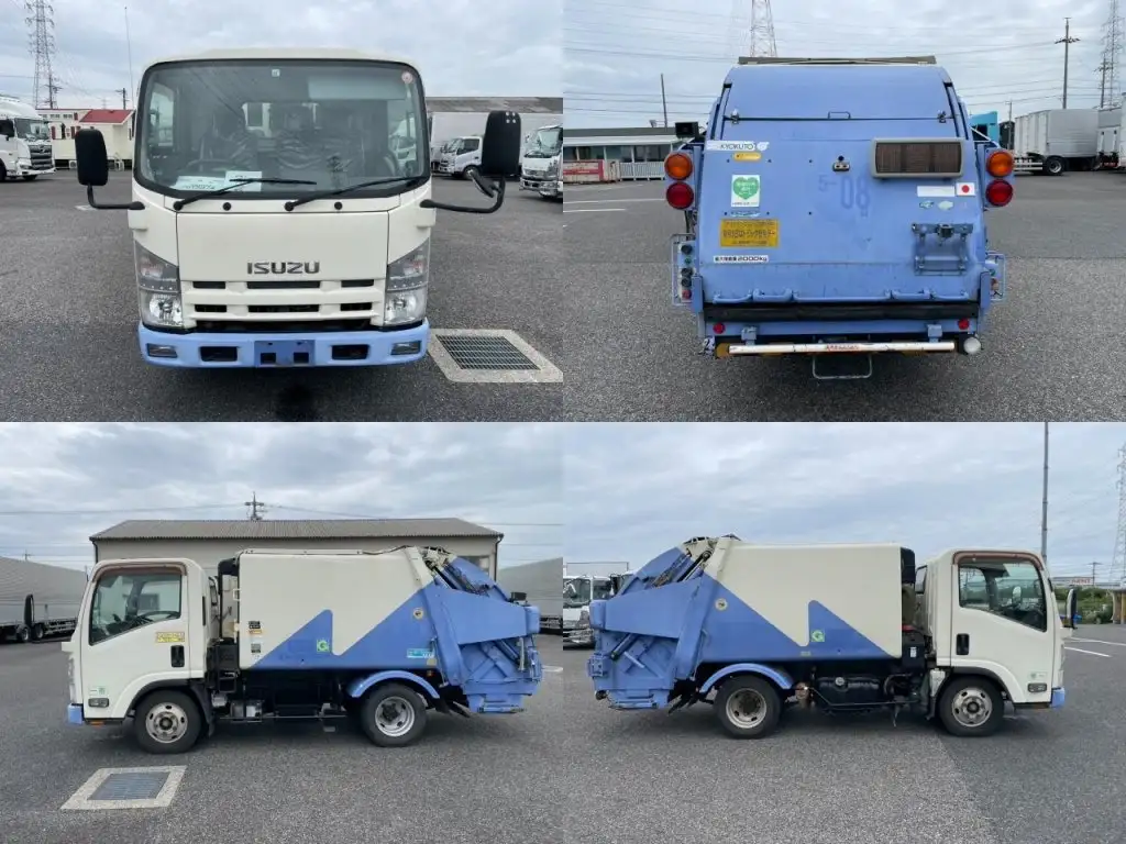 いすゞ エルフ 小型 パッカー車 プレス式 SKG-NMR85ANの中古トラック画像6