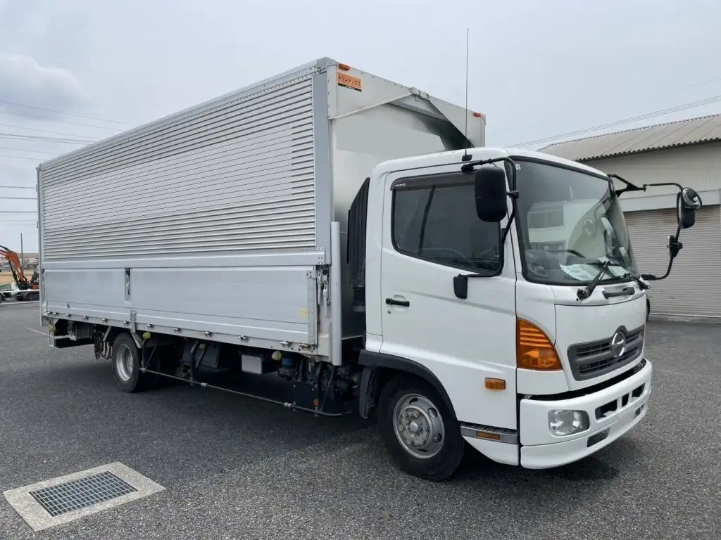 日野 レンジャー 中型/増トン ウイング エアサス TKG-FC9JKAGの中古トラック画像2
