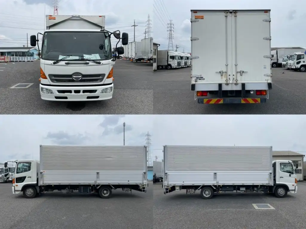 日野 レンジャー 中型/増トン ウイング エアサス TKG-FC9JKAGの中古トラック画像5