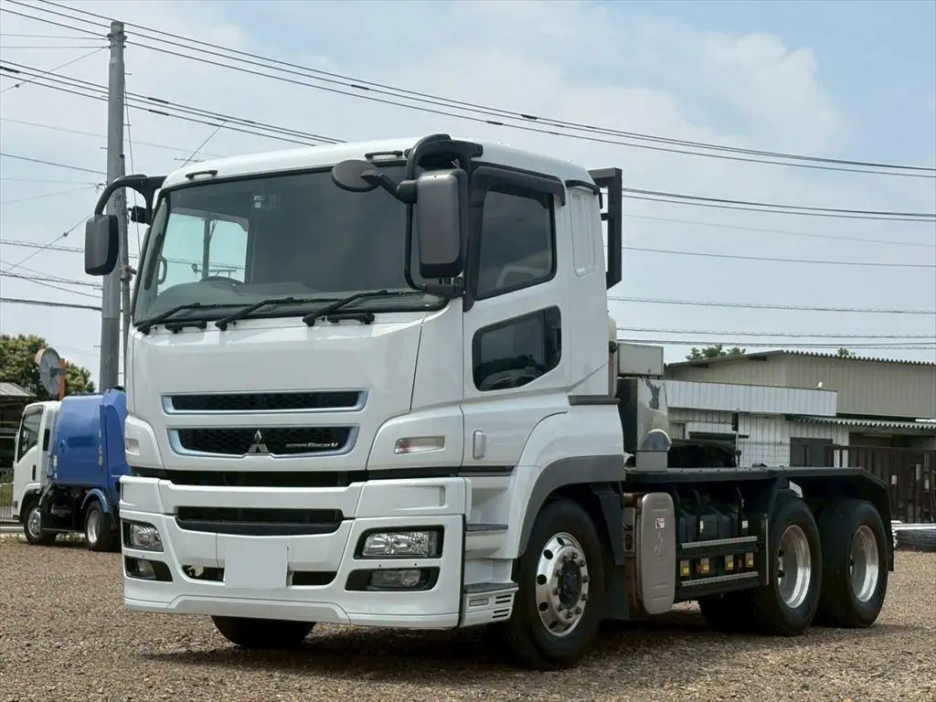 三菱 スーパーグレート 大型 トラクター 2デフ ベッド の中古トラック【車両No.189411】
