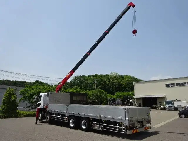 日産UD クオン 大型 クレーン付 アルミブロック エアサスの中古トラック画像4