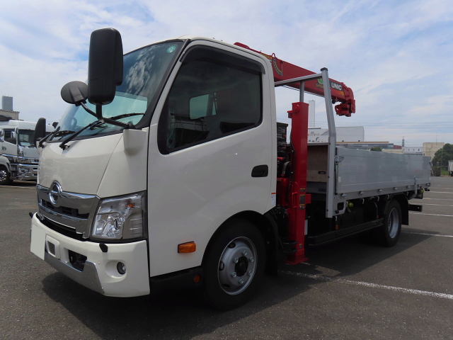 日野 デュトロ 小型 クレーン付