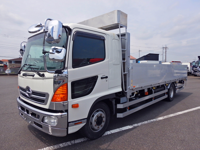 日野 レンジャー 中型/増トン 平ボディ 幌 TKG-FC9JKAA の中古トラック【車両No.189133】