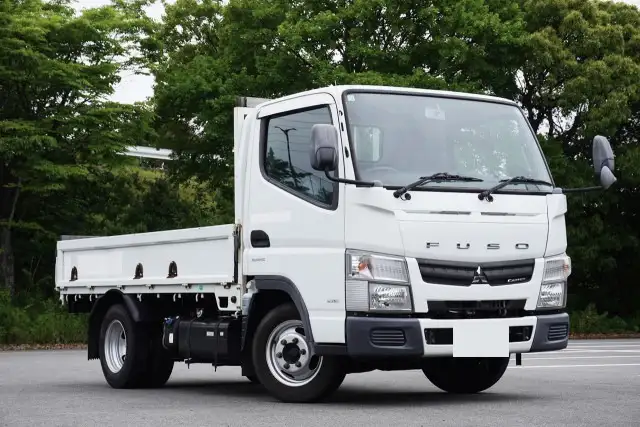 三菱 キャンター 小型 平ボディ TPG-FBA00 H27の中古トラック画像3