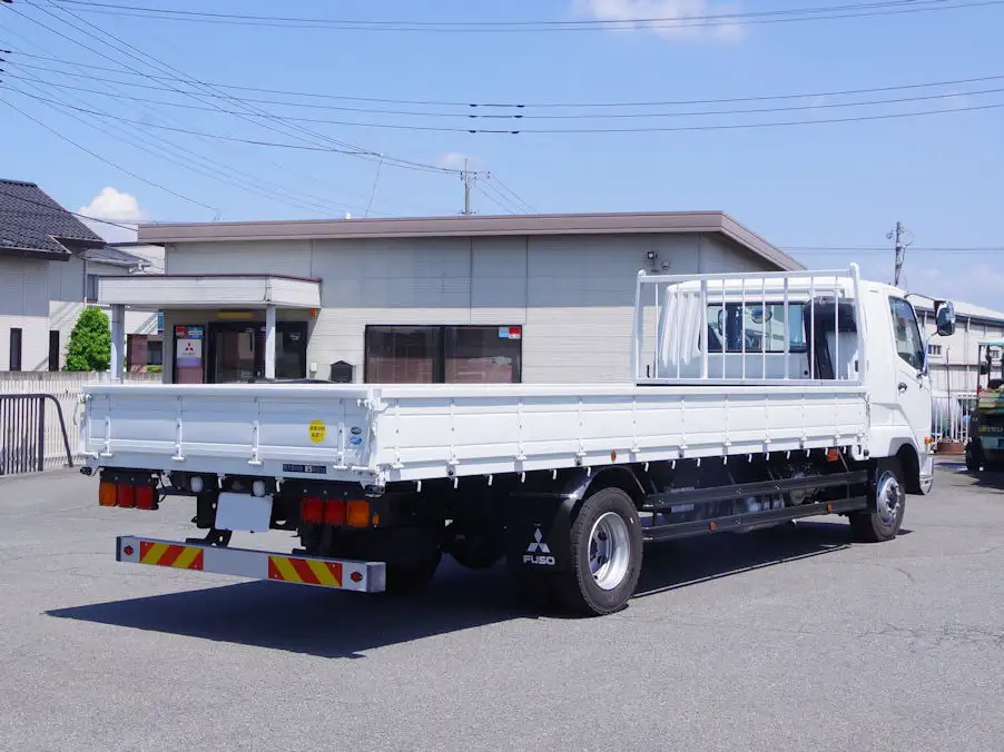 三菱 ファイター 中型/増トン 平ボディ ベッド 2KG-FK62FZの中古トラック画像3