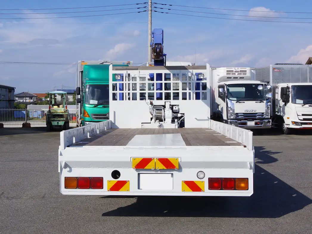 三菱 ファイター 中型/増トン 車両重機運搬 3段クレーン ラジコンの中古トラック画像3
