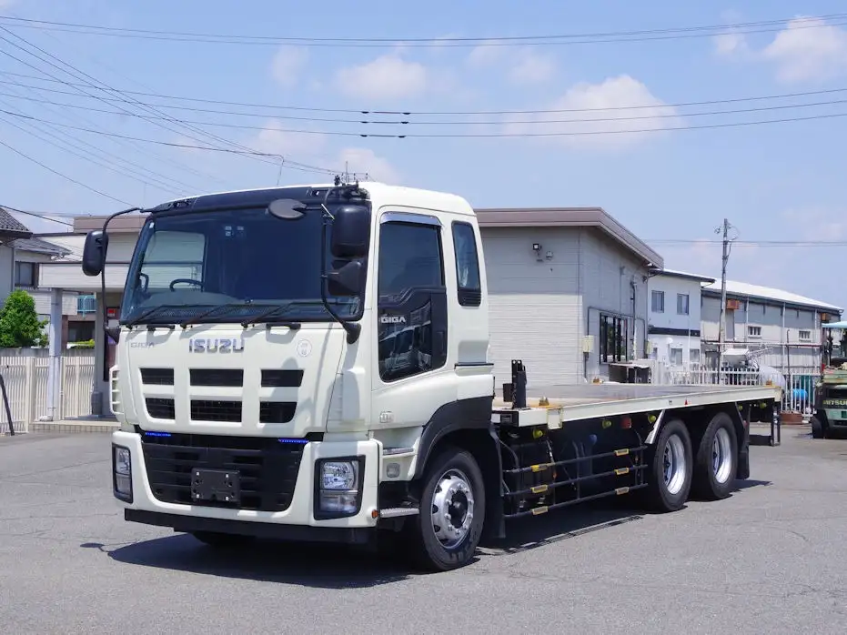 いすゞ ギガ 大型 平ボディ ベッド QKG-CYM77AM の中古トラック【車両No.189466】