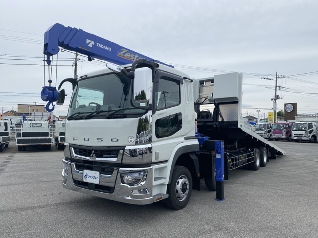 三菱 スーパーグレート 大型 車両重機運搬 ラジコン ウインチ の中古トラック【車両No.167197】