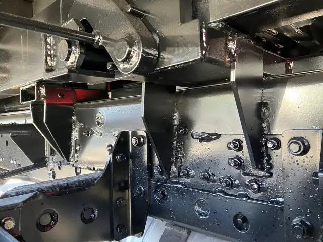 三菱 ファイター 中型/増トン 車両重機運搬 4段クレーン ラジコンの中古トラック画像16