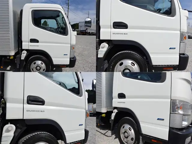 三菱 キャンター 小型 アルミバン パワーゲート サイドドアの中古トラック画像9