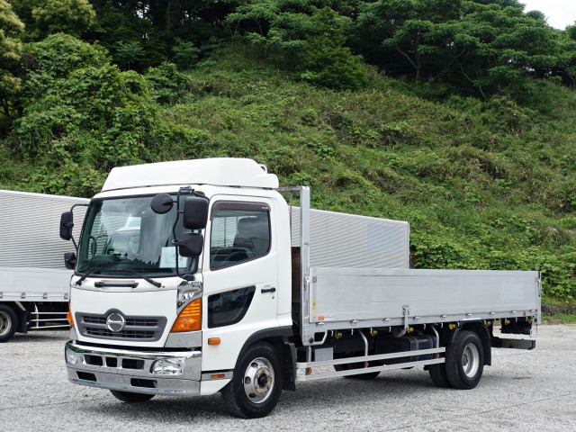 日野 レンジャー 中型/増トン 平ボディ ベッド TKG-FD9JLAA の中古トラック【車両No.189058】