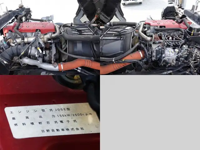 日野 レンジャー 中型/増トン ウイング エアサス ベッドの中古トラック画像16