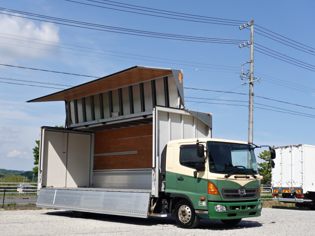 日野 レンジャー 中型/増トン ウイング パワーゲート エアサス の中古トラック【車両No.189095】