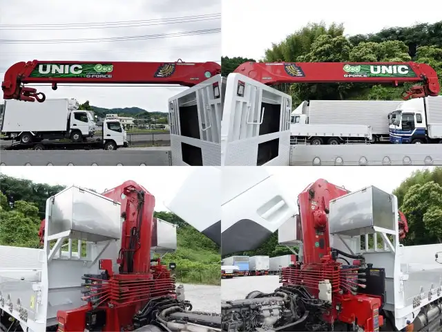 三菱 ファイター 中型/増トン クレーン付 床鉄板 アルミブロックの中古トラック画像8