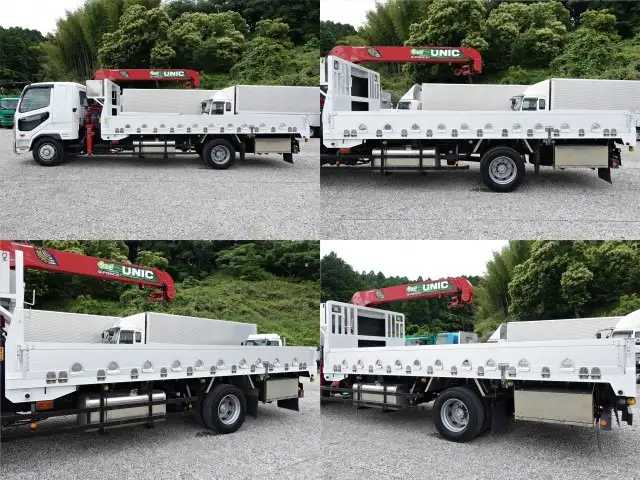 三菱 ファイター 中型/増トン クレーン付 床鉄板 アルミブロックの中古トラック画像5