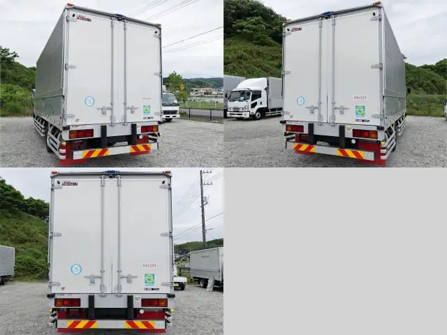 三菱 ファイター 中型/増トン ウイング ベッド QKG-FK62FZの中古トラック画像4