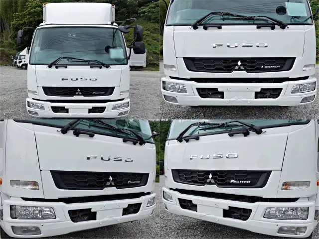 三菱 ファイター 中型/増トン ウイング ベッド QKG-FK62FZの中古トラック画像2