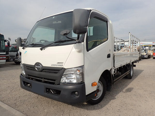 日野 デュトロ 小型 平ボディ TKG-XZU775M H24|画像1