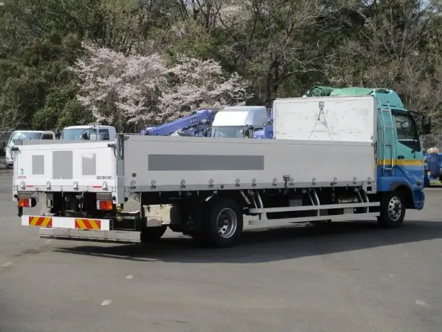 三菱 ファイター 中型/増トン 平ボディ アルミブロック エアサスの中古トラック画像3
