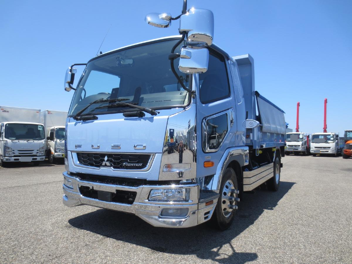 三菱 ファイター 中型/増トン ダンプ 強化 ベッド の中古トラック【車両No.160267】