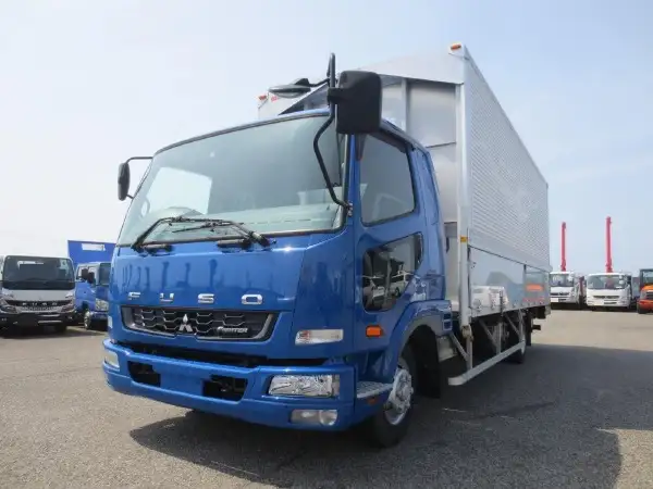 三菱 ファイター 中型/増トン ウイング パワーゲート ベッドの中古トラック画像2