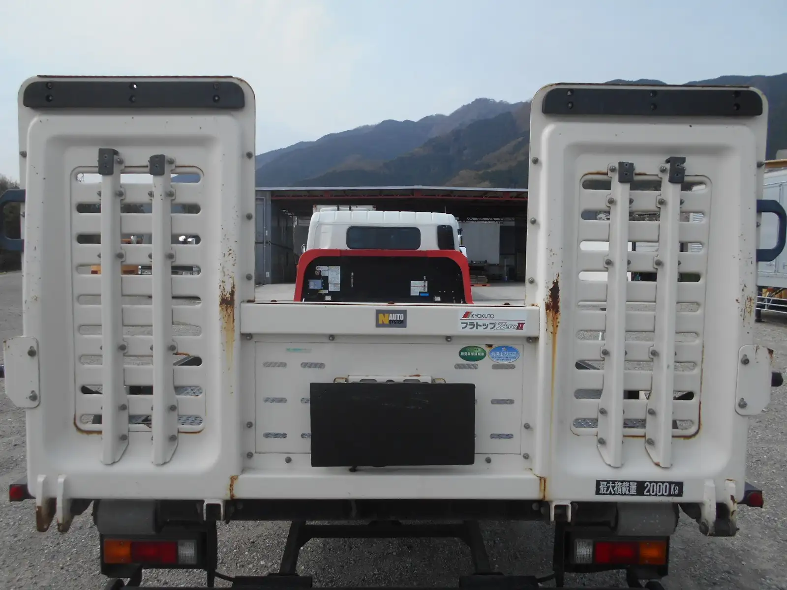 三菱 キャンター 小型 車両重機運搬 ウインチ TKG-FEB50の中古トラック画像4