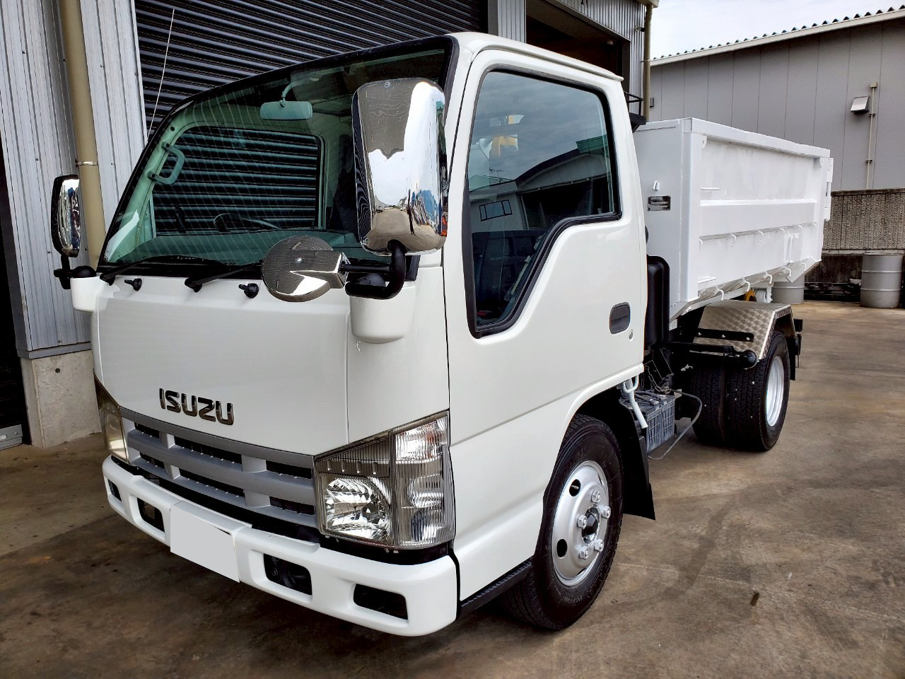 いすゞ エルフ 小型 アームロール BDG-NKR85AN