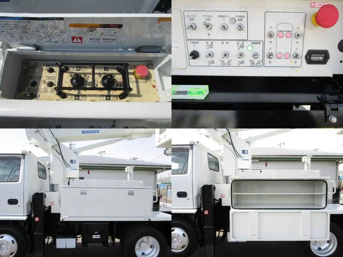 いすゞ エルフ 小型 高所・建柱車 高所作業車 TPG-NKR85Nの中古トラック画像11